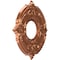 Ekena Millwork Attica PVC Ceiling Medallion (Canopies up to 4 1/8"), 10"OD x 3 1/2"ID x 3/4"P, Bright Coat Copper CMP10ATBCO - alternate 5